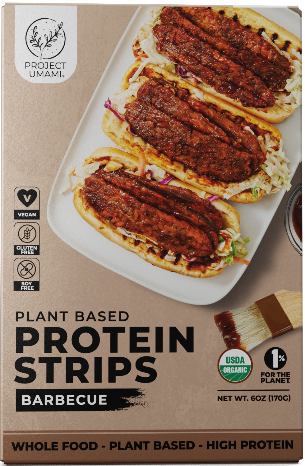 Plant Based Protein Strips (Barbecue)