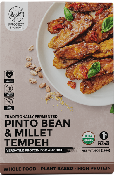 Colorado Pinto Bean & Millet Tempeh