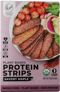 Plant Based Protein Strips (Savory Maple)